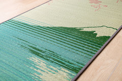 Japanese Natural Tatami Yoga Mat - Sakura-Fuji -  Tatami Yoga Mat - IKEHIKO JAPAN