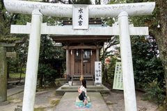 Japanese Natural Tatami Yoga Mat - Sakura-Fuji -  Tatami Yoga Mat - IKEHIKO JAPAN