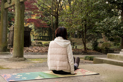 Japanese Natural Tatami Yoga Mat - Sakura-Fuji -  Tatami Yoga Mat - IKEHIKO JAPAN