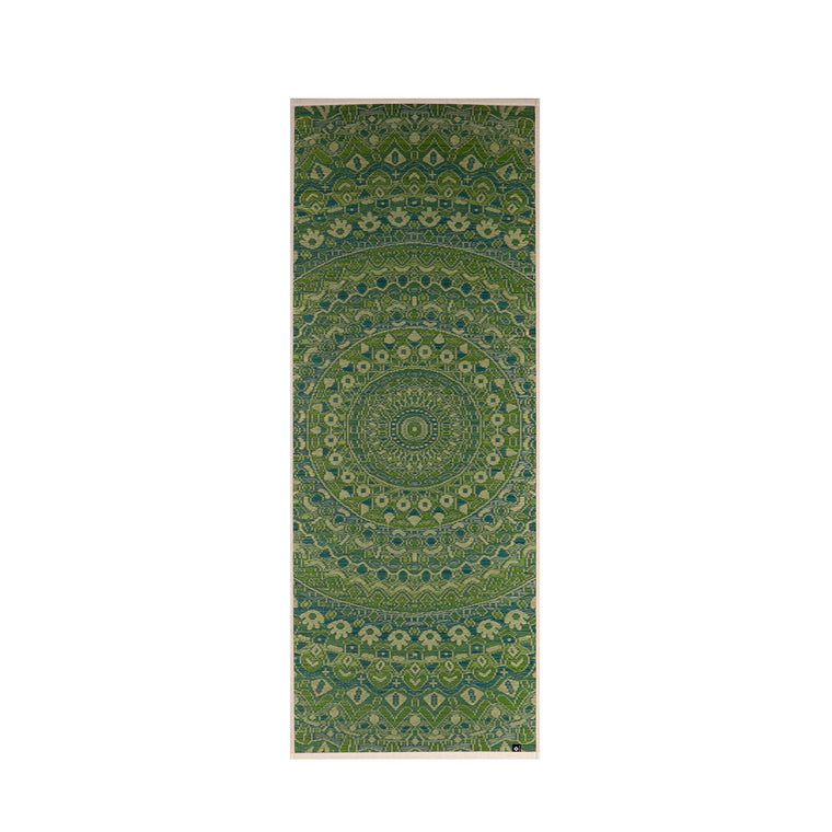 Japanese Natural Tatami Yoga Mat-mandala